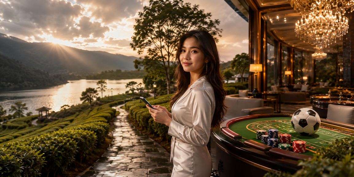 Pengguna ormastoto menonton bola sepak Malaysia sambil menggunakan bonus pertaruhan sukan